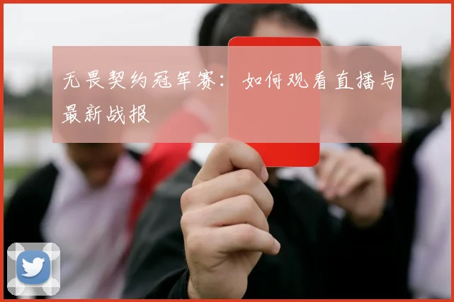 无畏契约冠军赛:如何观看直播与最新战报
